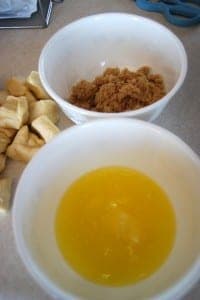 butter and brown sugar