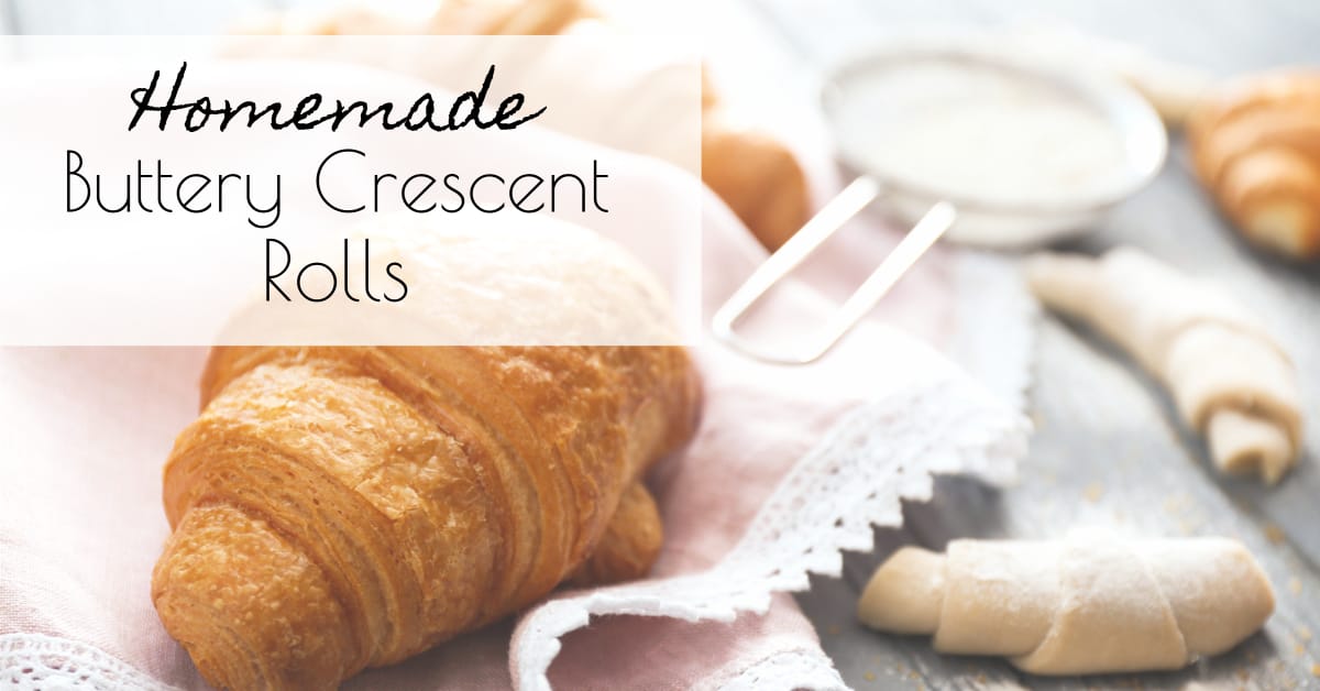 Homemade Buttery Crescents