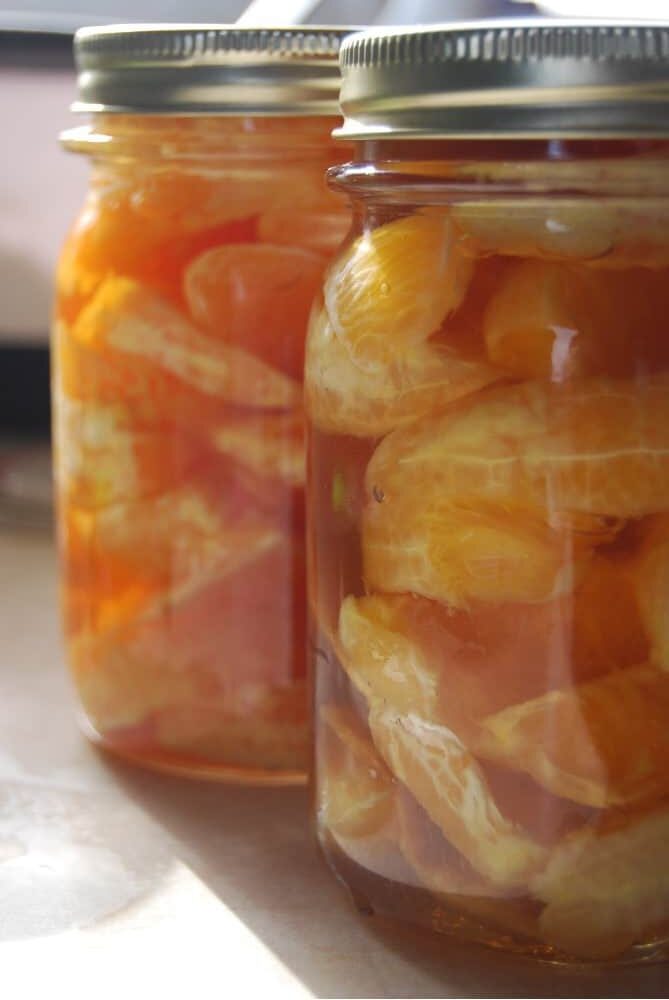 canned oranges