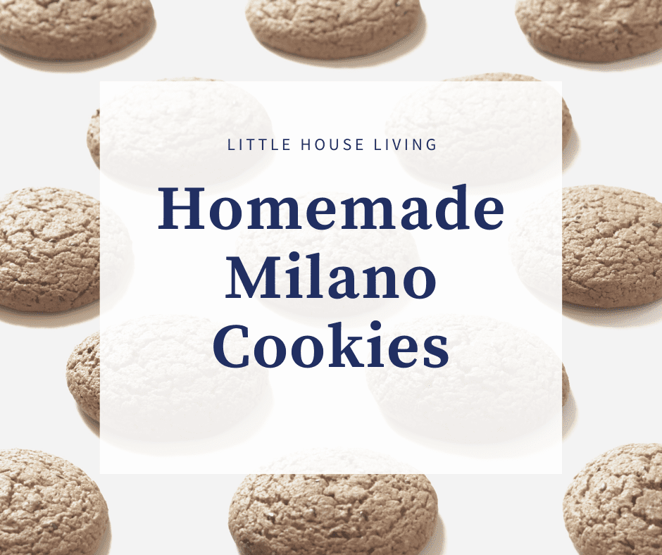 Homemade Milano Cookies Recipe