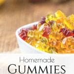 I've always wanted to make my own homemade gummies. When I finally got around to it I realized it's so much easier than I thought and takes very little time. These are delicious and my boys love them for a little snack or special treat.