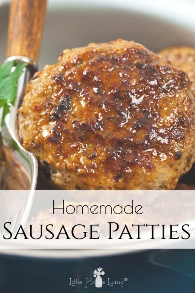 Learn how to make and freeze Homemade Sausage Patties so you can have quick and easy breakfasts in the freezer for busy mornings. #homemadesausagepatties #homemadesausage #freezingsausagepatties #freezermeals #beefsausage