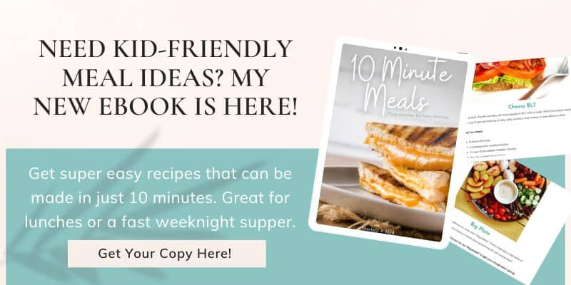 10 Minute Meals Promo