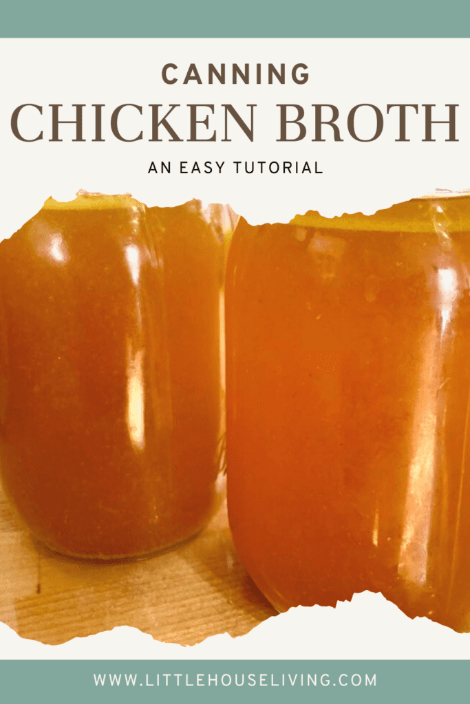Want to make your chicken stock or chicken broth shelf stable? Today I'm sharing the very simple way that we have been canning chicken broth for years!