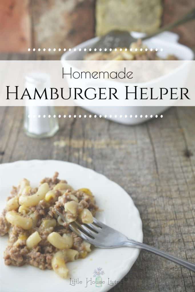 Homemade Hamburger Helper Mix
