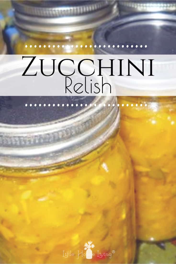 Zucchini Relish Recipe