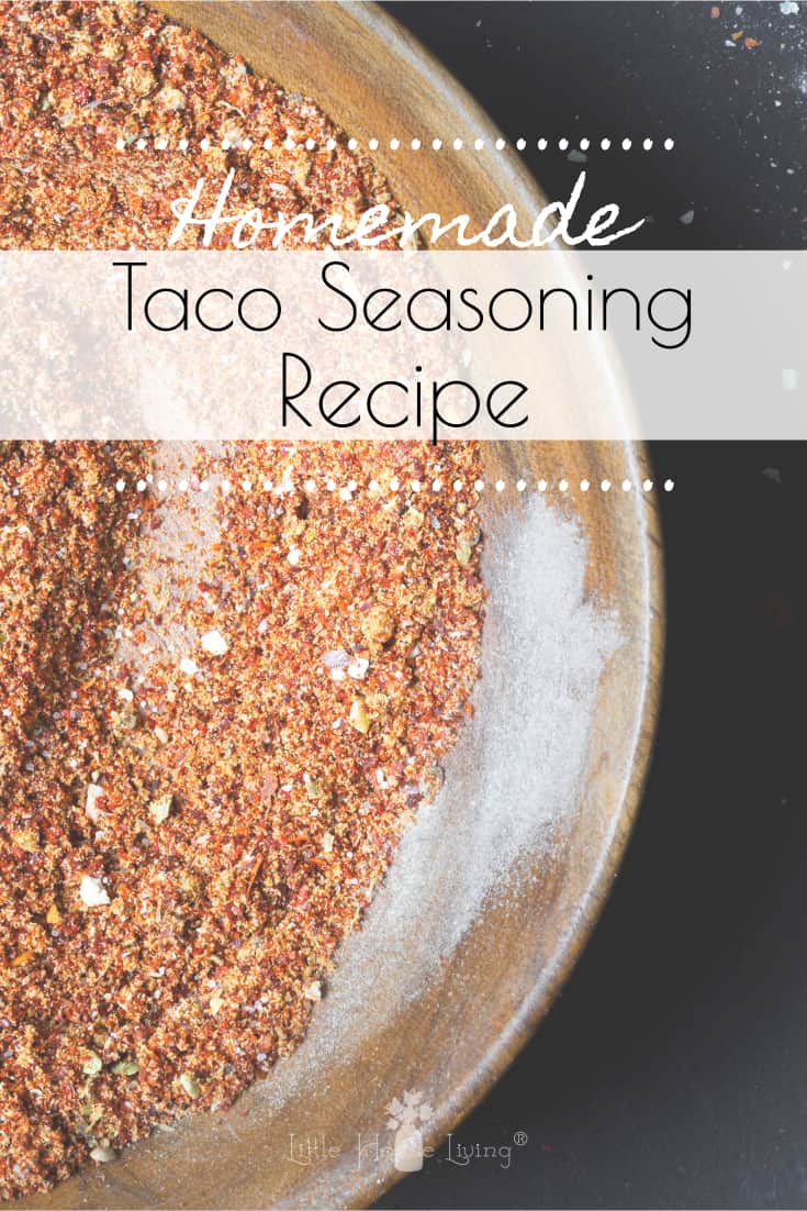 Recipe for Taco Seasoning Homemade Taco Seasoning Mix