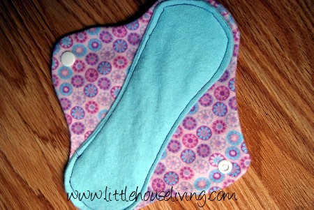 homemade cloth pads