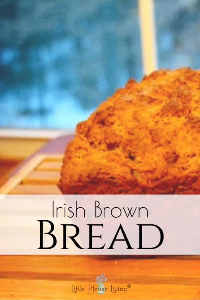 Looking for a hearty and quick whole wheat bread recipe? This Irish Brown Bread is delicious, quick and easy, the perfect addition to complete any meal! #irishbrownbread #quickbreads #irishsodabread #homemadebread #wholewheatbread