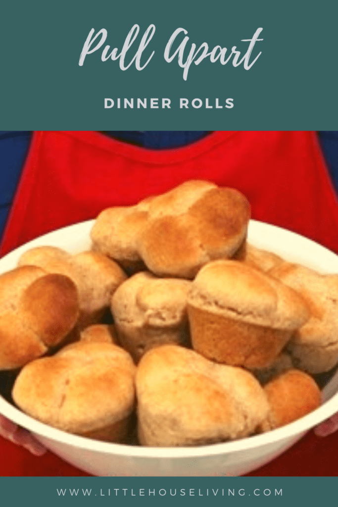 Looking for a simple recipe for homemade rolls? Everyone in the family will love these tasty wheat Pull Apart Rolls!