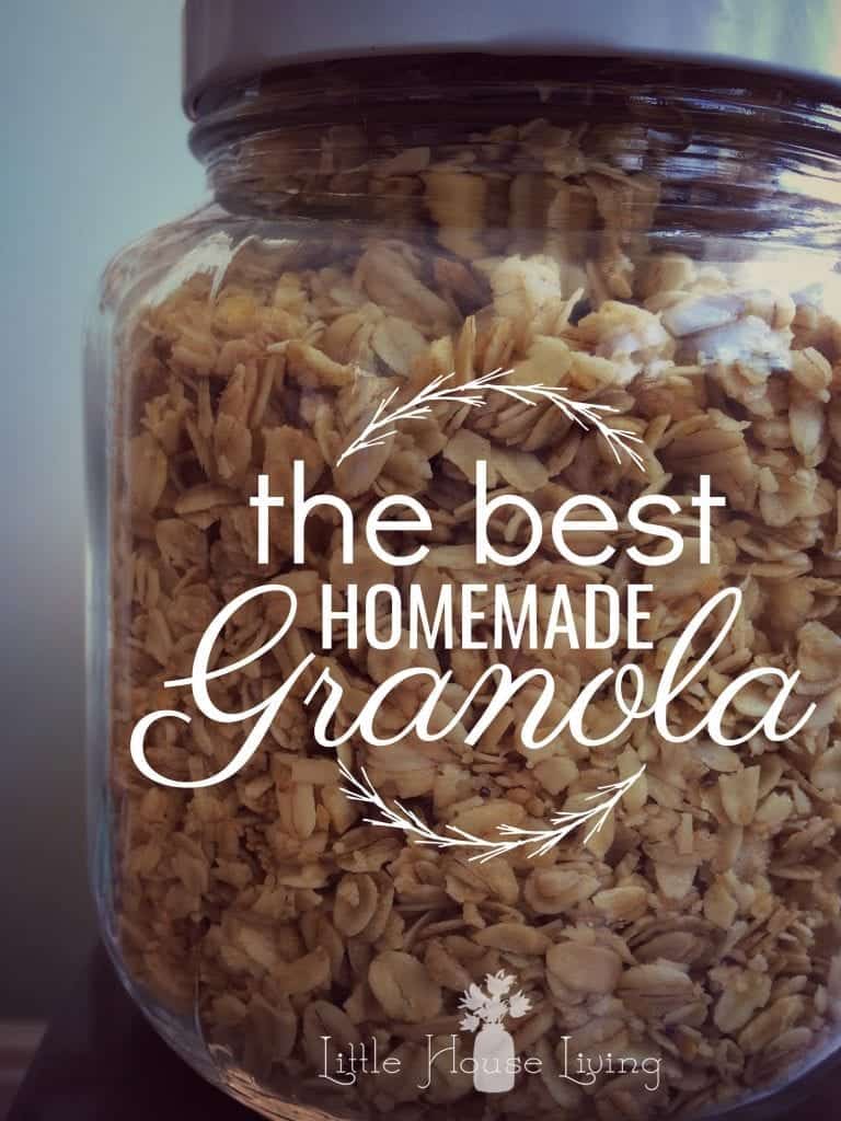 The Best Homemade Granola