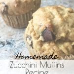 Looking for a tasty way to use all of your garden zucchini? This delicious Zucchini Muffins recipe is so easy to make and your family will love it! #zucchinimuffins #muffinrecipe #zucchinirecipes