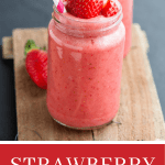 This Rhubarb smoothie recipe is a great way to really enjoy the fresh taste of early summer since rhubarb has such a short harvesting season!