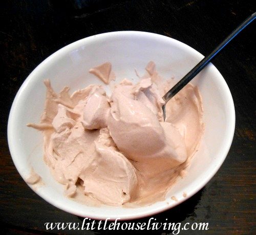 Homemade Ice Cream - Little House Living