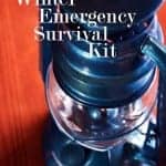 Winter Emergency Survival Kit