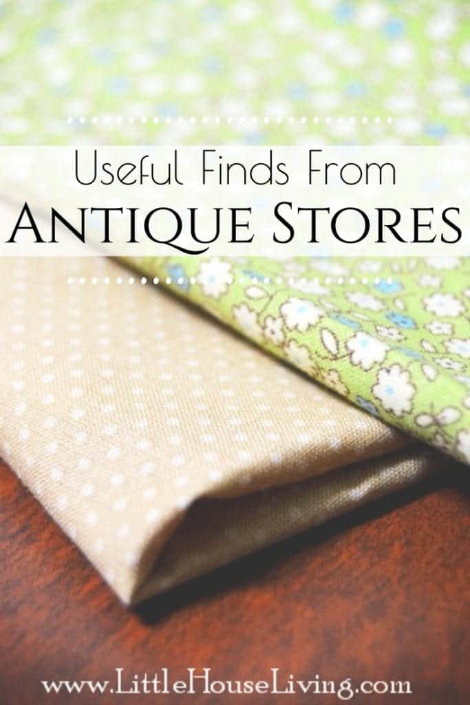 Here are some of the best things to buy at antique stores. Keep a lookout for these items that you can use in your everyday life during your next trip. #antiquestores #antiqueshopping #frugal #antiquestorefinds
