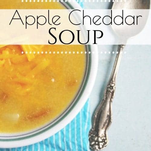 Apple Cheddar Soup Recipe Apple Soup Fruit Soup