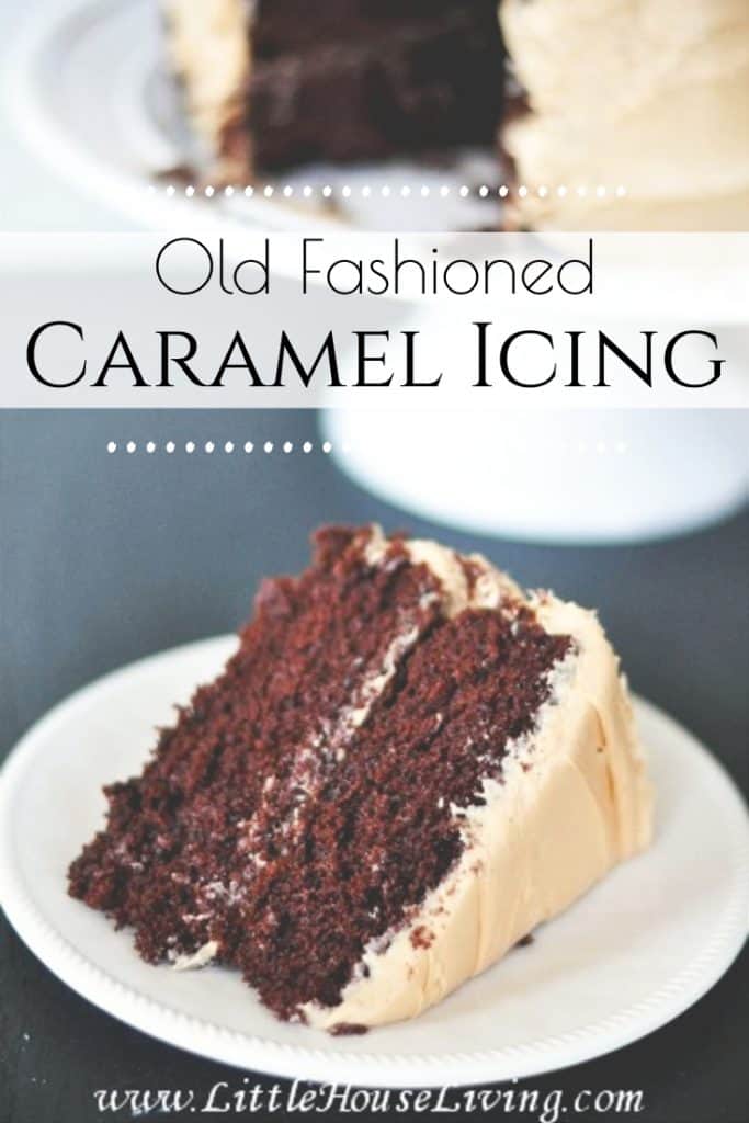 Old Fashioned Carmel Icing