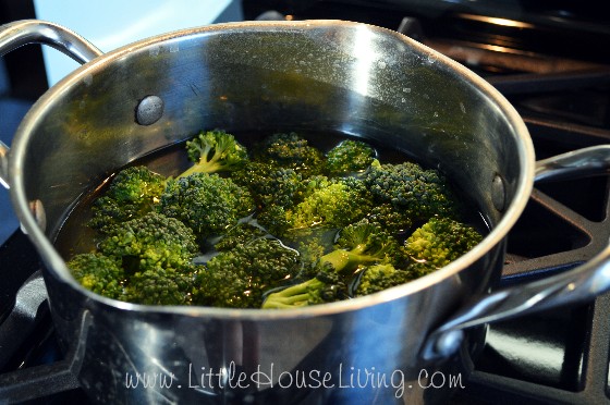 Freezing Peas and Freezing Broccoli