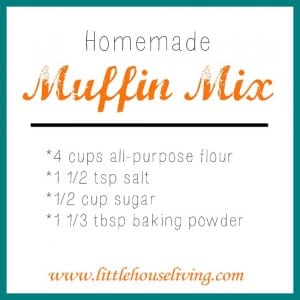 Homemade Muffin Mix