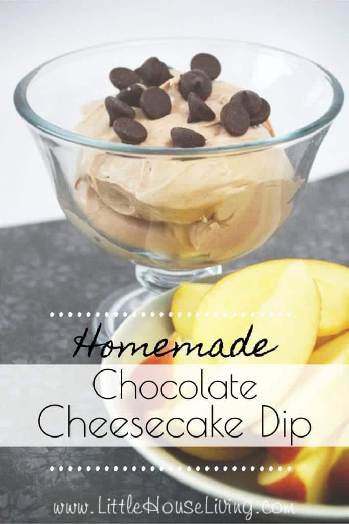 Looking for a decadent chocolate treat? This simple Chocolate Chip Dip Recipe is perfect to enjoy as a snack or dessert and would be a huge hit at your next gathering! #chocolatechipdip #chocolatecheesecakedip #fruitdip #appledip #glutenfree #simplerecipes