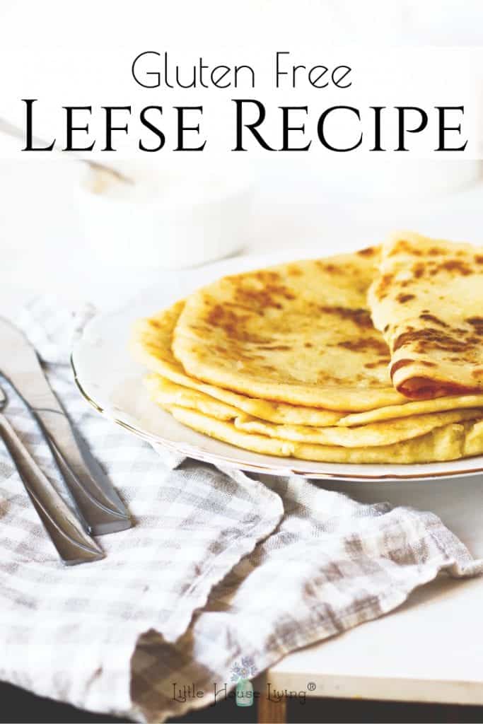 Do you want Lefse to be a part of your Christmas traditions? Here's my version of Gluten Free Lefse (dairy free as well!) that you can make for your family this year. #lefserecipe #glutenfreelefse #glutenfree #glutenfreechristmas