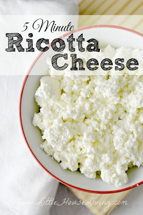 Homemade Ricotta Cheese