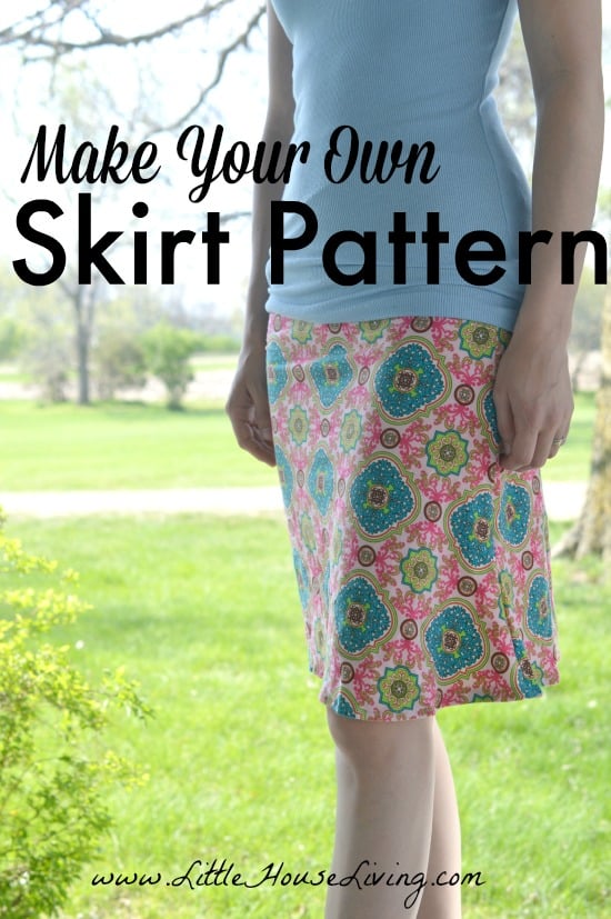 Make Skirt Pattern 74