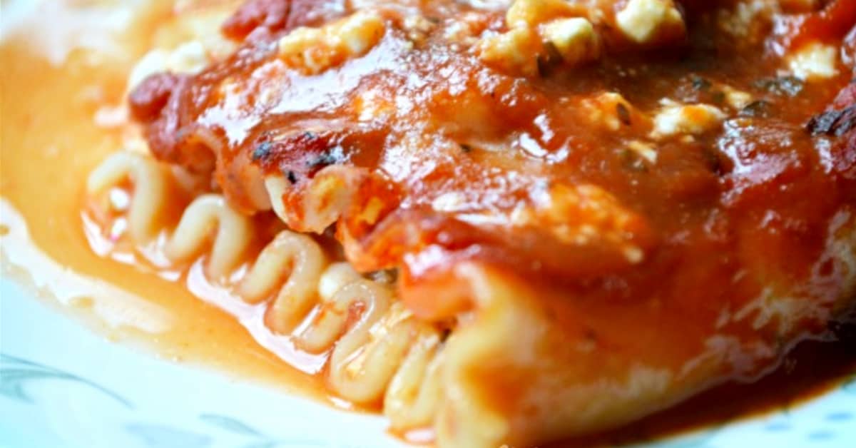 Easy Lasagna Rolls Recipe