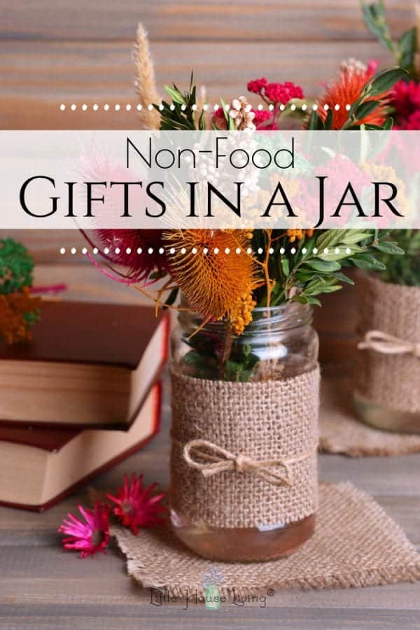 Non Food Gifts In A Jar Mason Jar Gift Ideas Little House Living