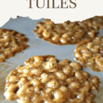 Looking for a new little snack to make that you haven't made before? Tuiles are a simple, maple syrup treat that the whole family will enjoy!