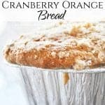 Looking for a wonderful gift to make your neighbors or friends this Christmas? These Cranberry Orange Mini Bread Loaves are festive and delicious so they are sure to please! #homemade #cranberryorange #quickbread #homemadebread #cranberryorangebread