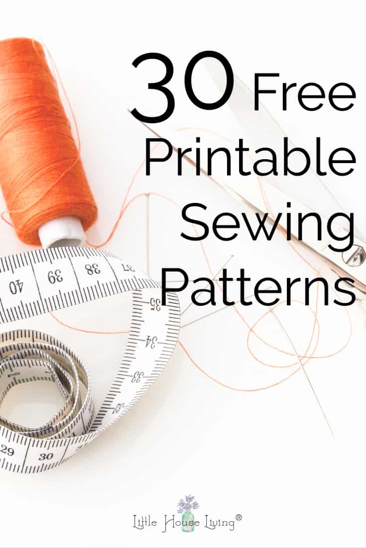 Free Printable Sewing Patterns Womens Kids And Home Sewing