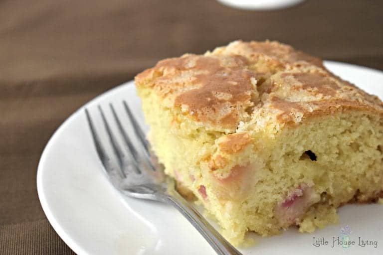 Rhubarb Cake Recipe