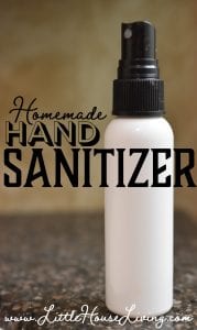 Homemade Hand Sanitizer Spray with Essential Oils- Only 3