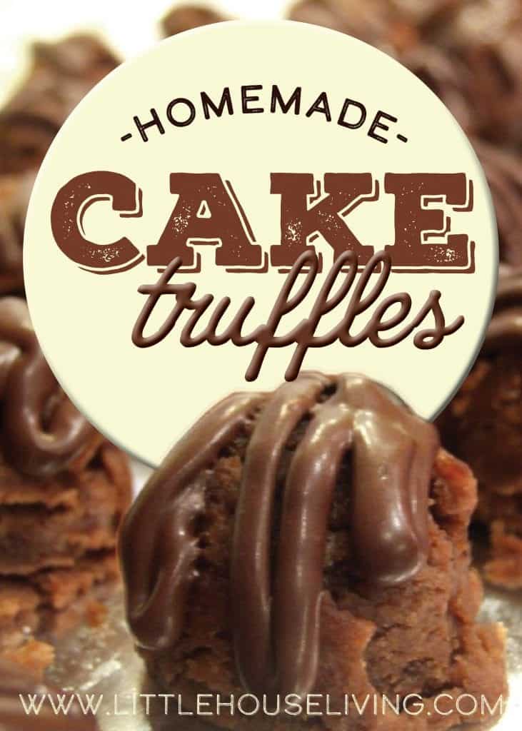 Homemade Cake Truffles