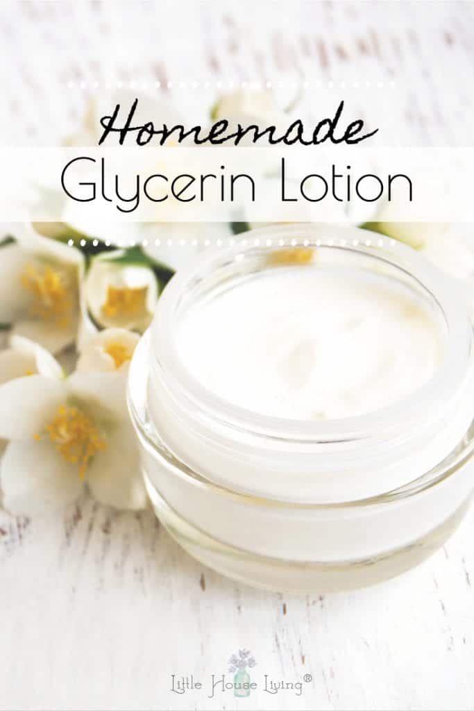 Homemade Glycerin Lotion Recipe