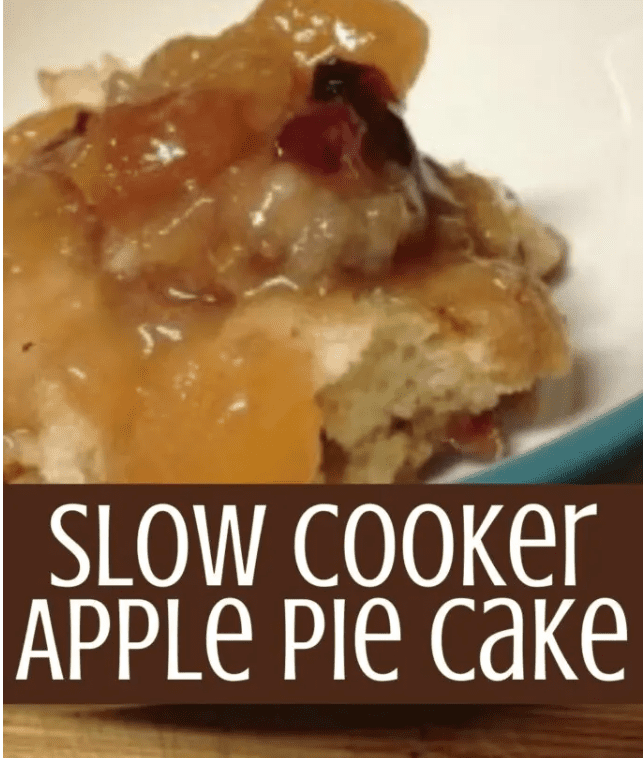 Slow Cooker Apple Pie Cake