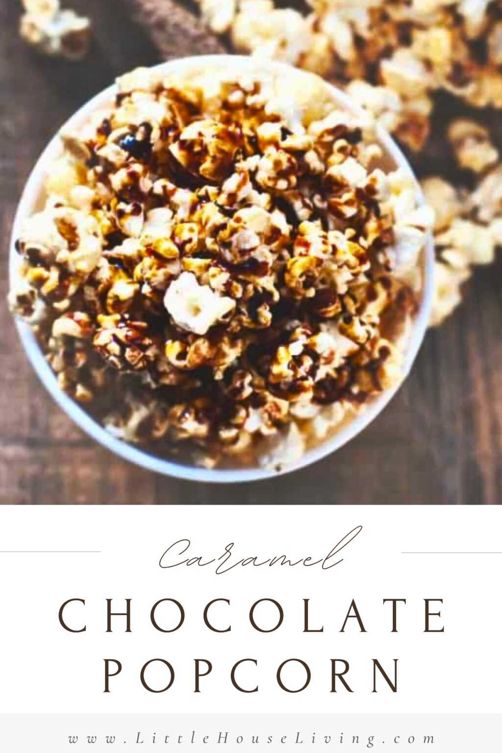 Caramel Chocolate Popcorn Recipe - Easy Copycat Recipe