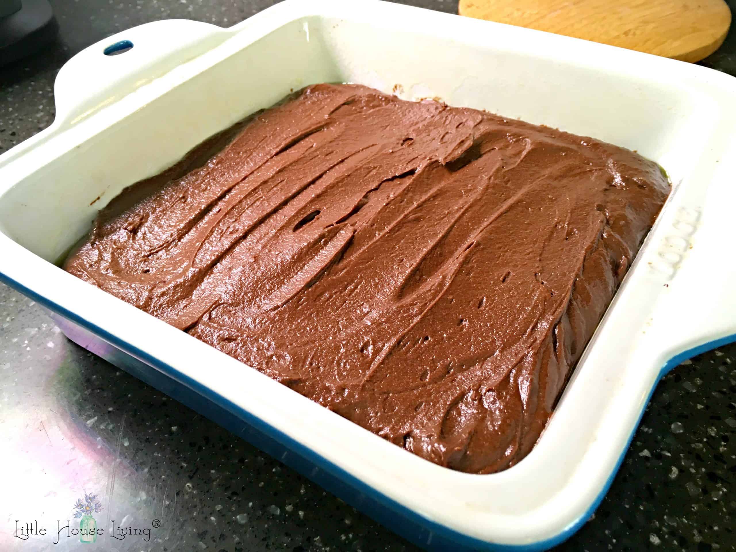 Brownies in a Baking Dish