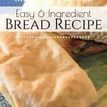 Looking for a very simple and tasty new bread recipe to try? This delicious 6 Ingredient Bread is so simple and uses only basic ingredients. 