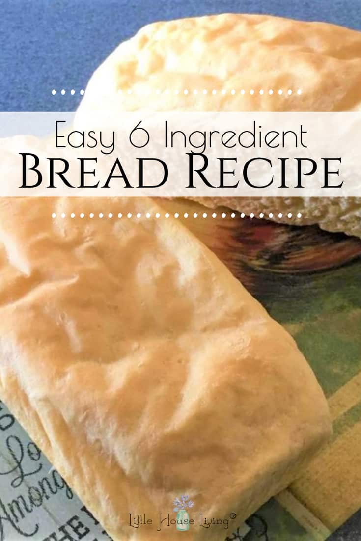Looking for a very simple and tasty new bread recipe to try? This delicious 6 Ingredient Bread is so simple and uses only basic ingredients. 