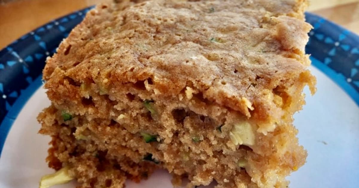 Cinnamon Zucchini Cake