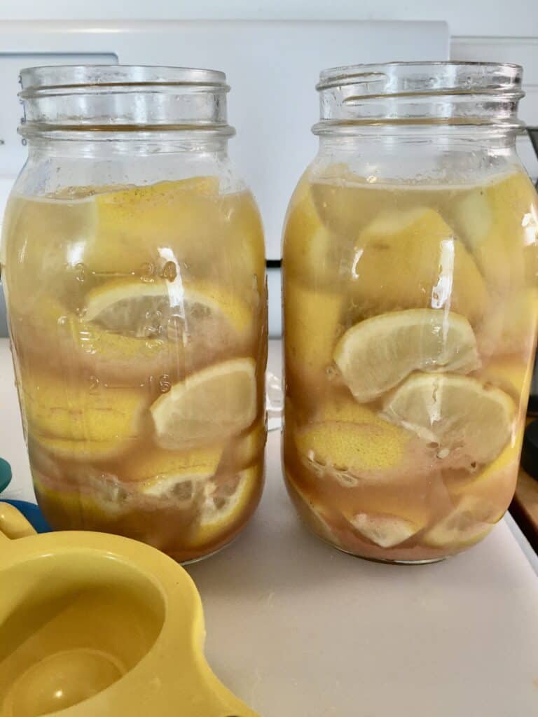 Add Lemon Juice to Jars