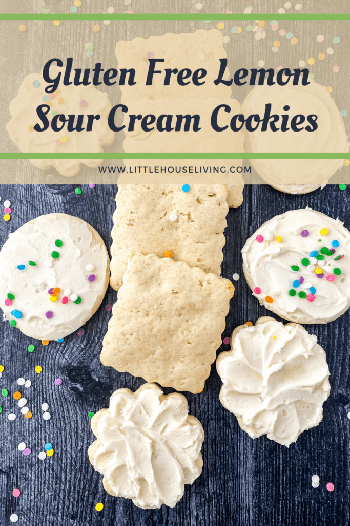 Looking for a new cookie recipe? These Gluten Free Sour Cream Cookies are a delicious way to add a little lemon zest to your day!