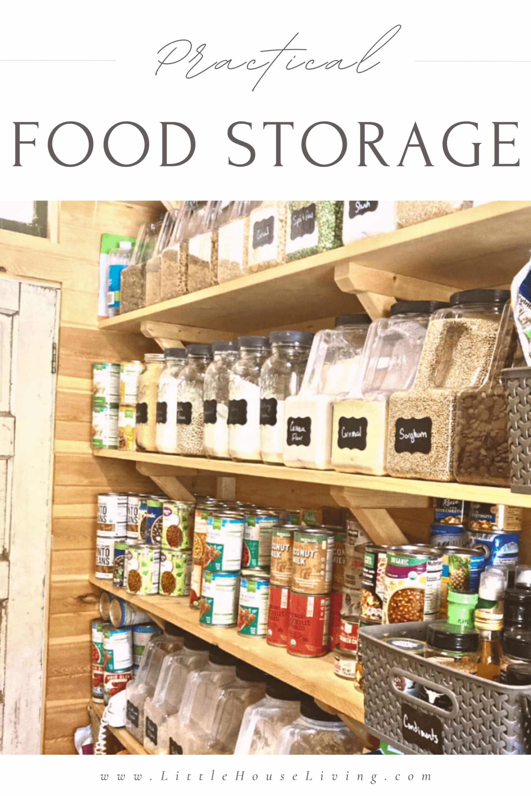 Are you concerned about rising food prices and unsure how to prepare? Here's a guide to Practical Food Storage to prepare for price increases!