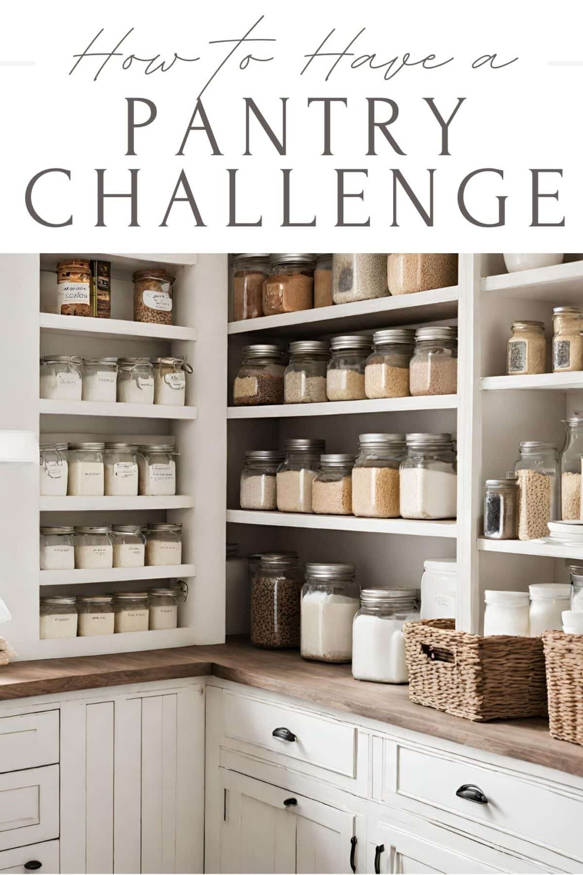 Want to eat up the leftovers in your pantry? Here are tips and ideas on how to create a sucessful pantry challenge!