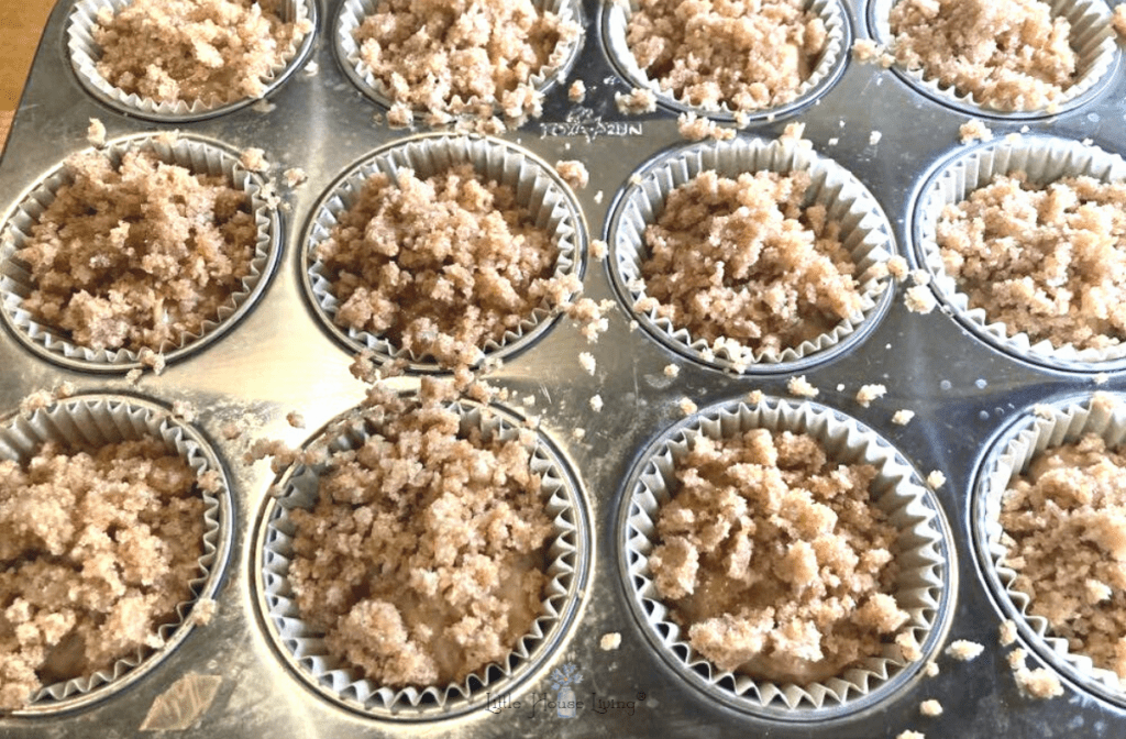 Muffin Batter with Crumble