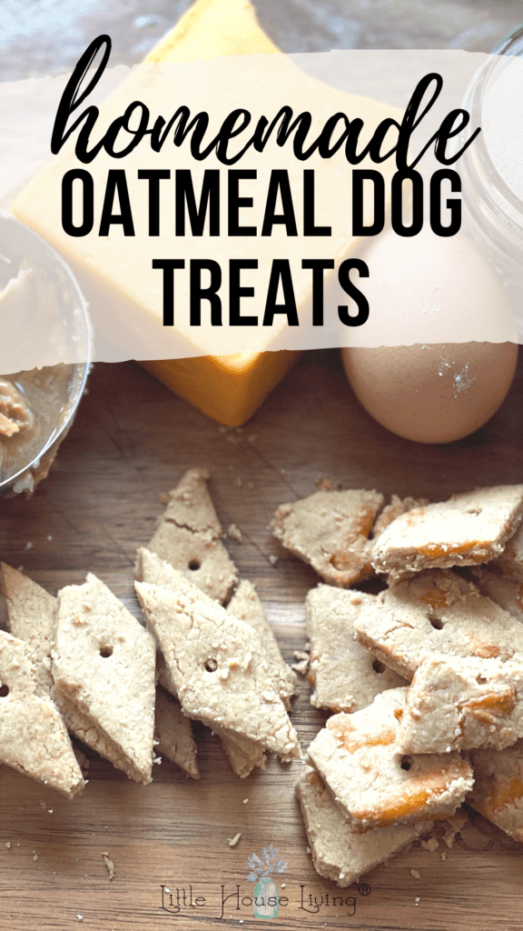 Looking to make your own homemade Oatmeal Dog Treats and stay away from the expensive ones from the store? This is a simple recipe that your pups will love!