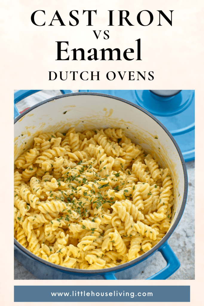 Dutch Ovens are a big investment, so when buying a cast iron vs enamel dutch oven, how do you know which is best? Here are some tips that might help you decide.